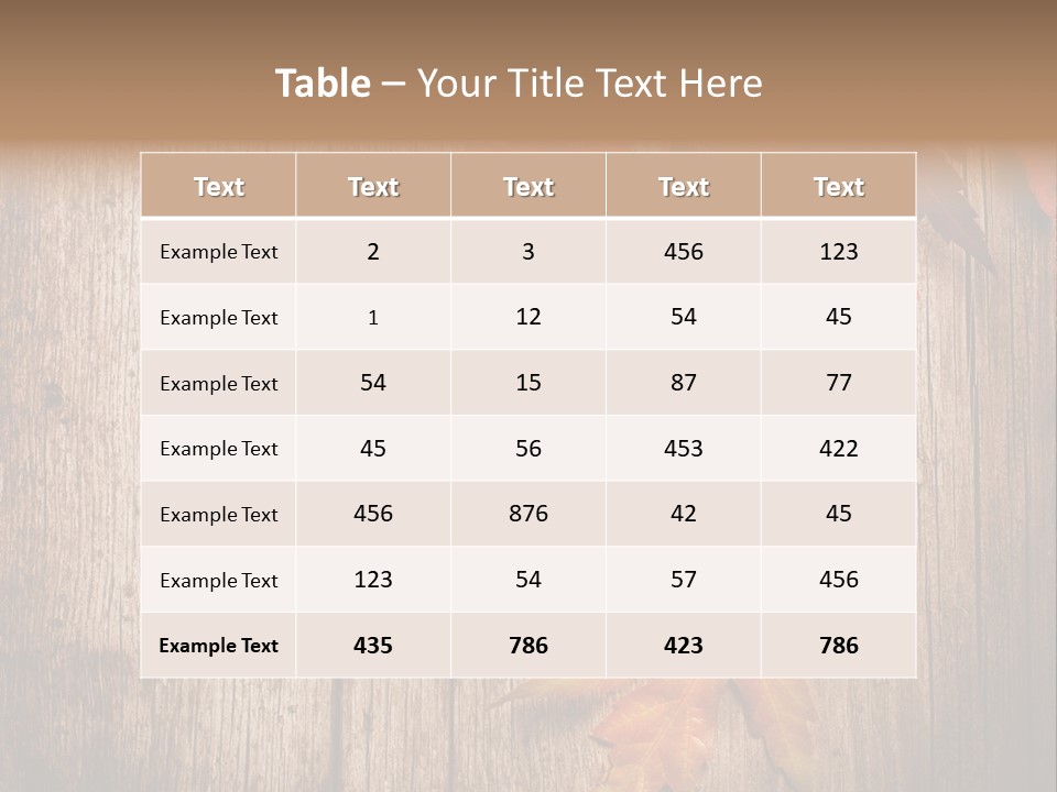 Rough Blank Rusted PowerPoint Template
