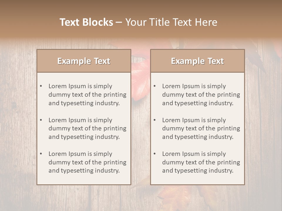 Rough Blank Rusted PowerPoint Template