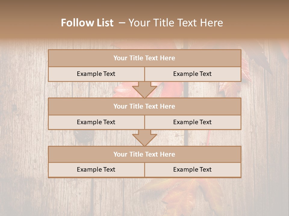 Rough Blank Rusted PowerPoint Template