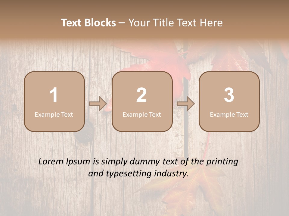 Rough Blank Rusted PowerPoint Template
