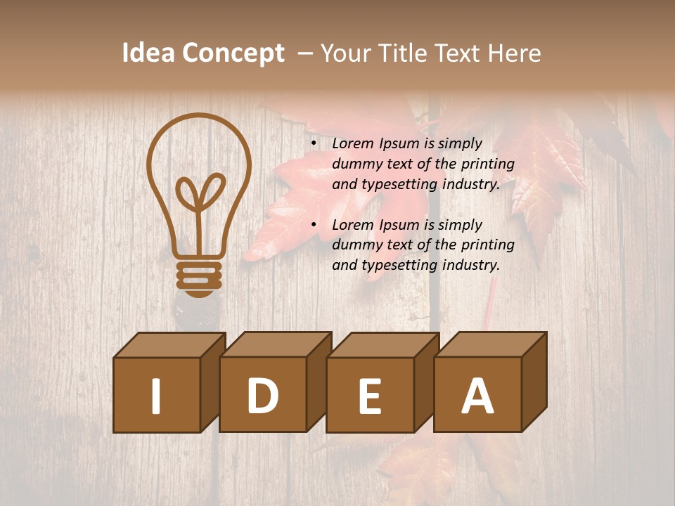 Rough Blank Rusted PowerPoint Template