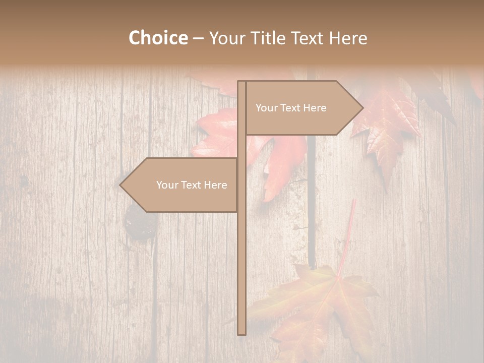 Rough Blank Rusted PowerPoint Template