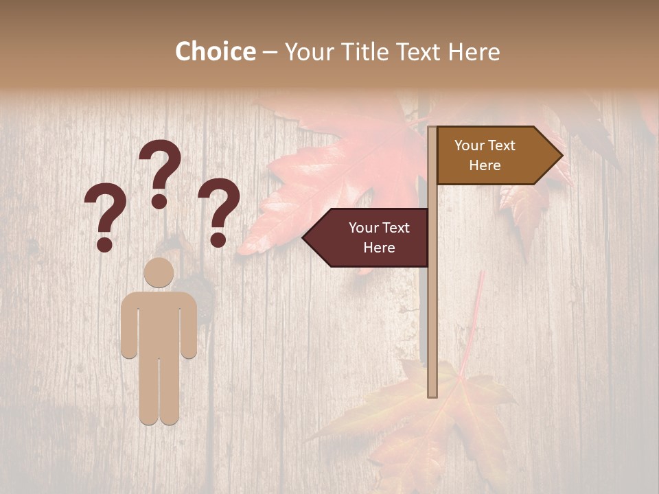 Rough Blank Rusted PowerPoint Template
