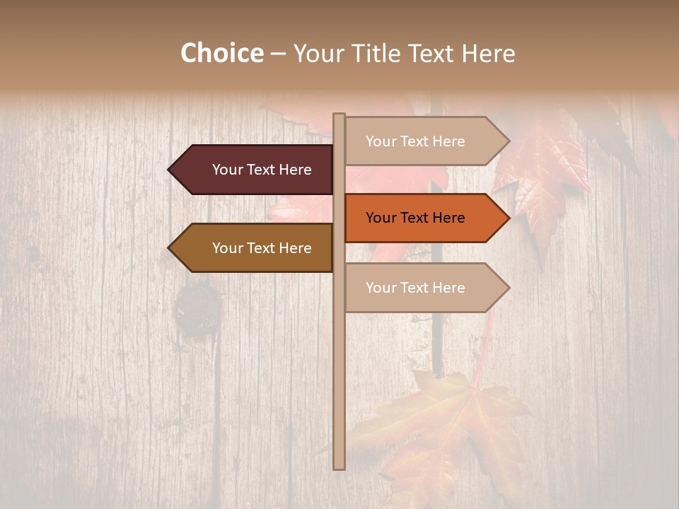 Rough Blank Rusted PowerPoint Template