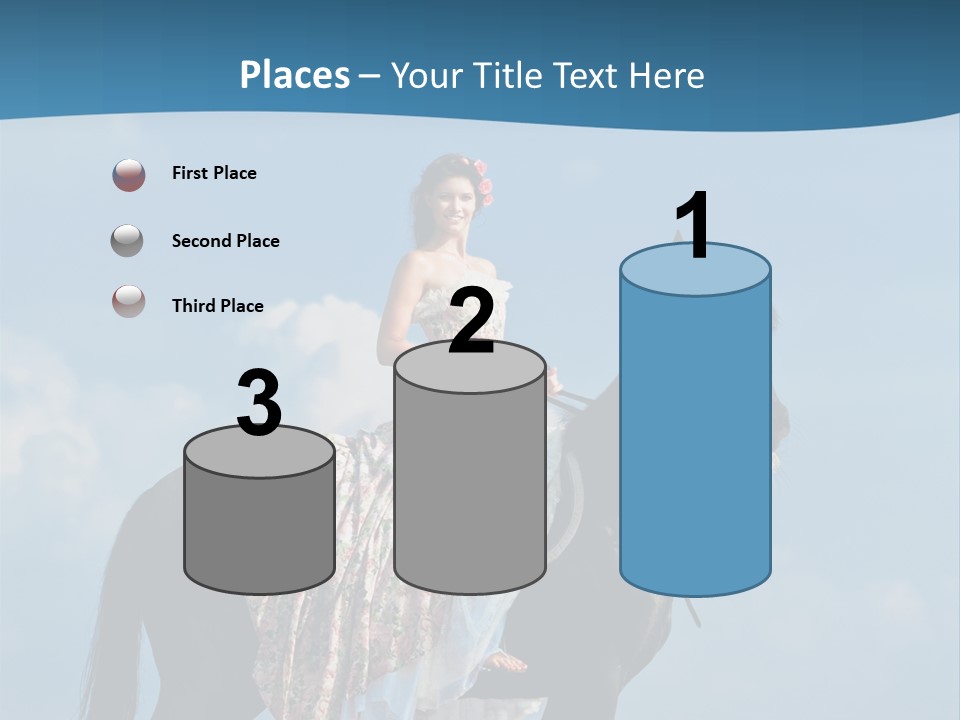 Outside Sea Dress PowerPoint Template