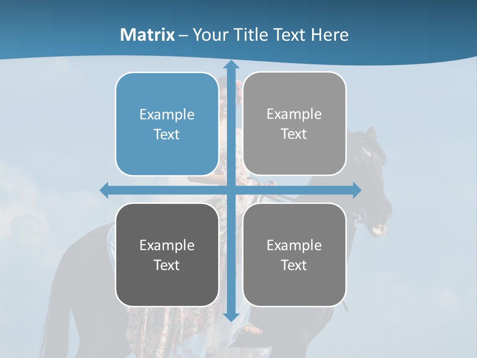 Outside Sea Dress PowerPoint Template