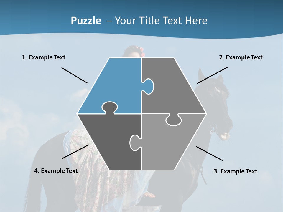 Outside Sea Dress PowerPoint Template