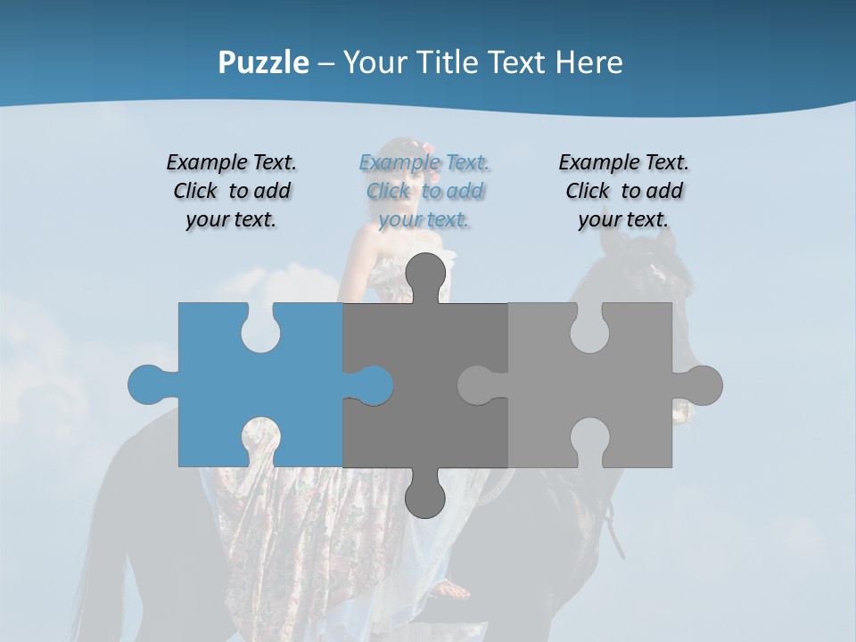 Outside Sea Dress PowerPoint Template