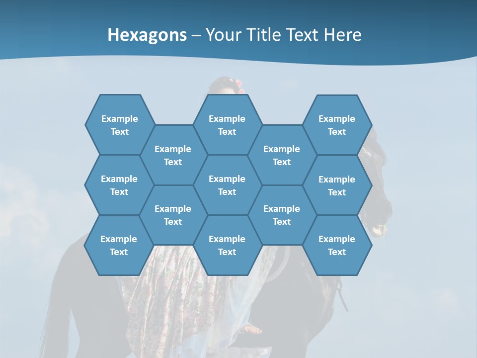 Outside Sea Dress PowerPoint Template