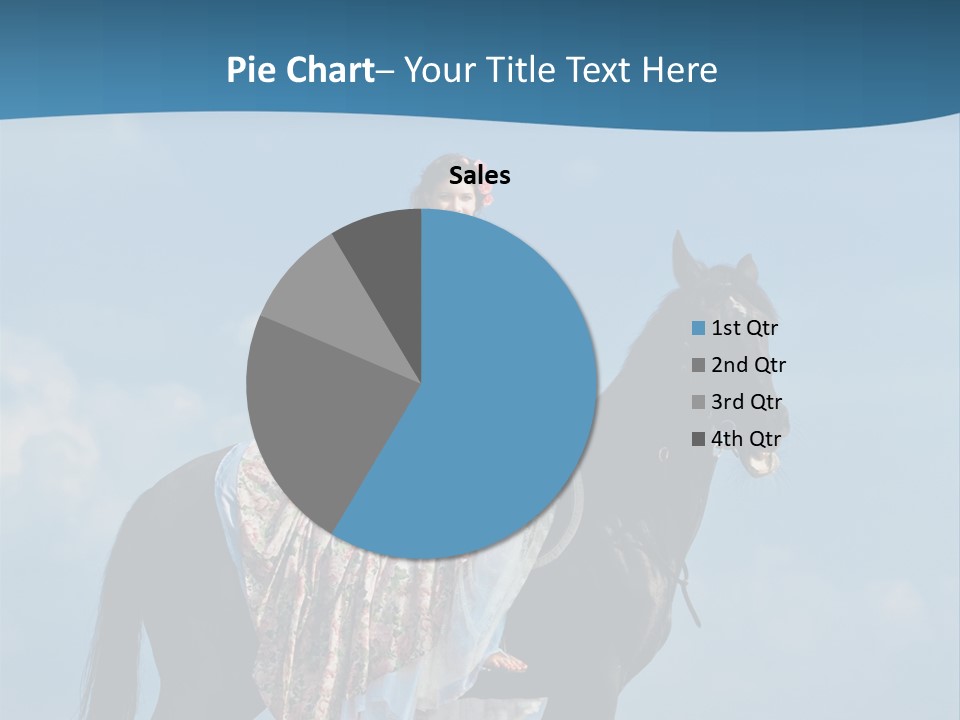 Outside Sea Dress PowerPoint Template