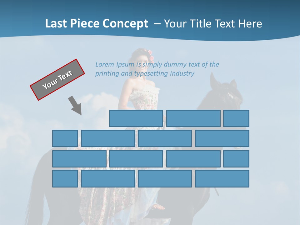 Outside Sea Dress PowerPoint Template
