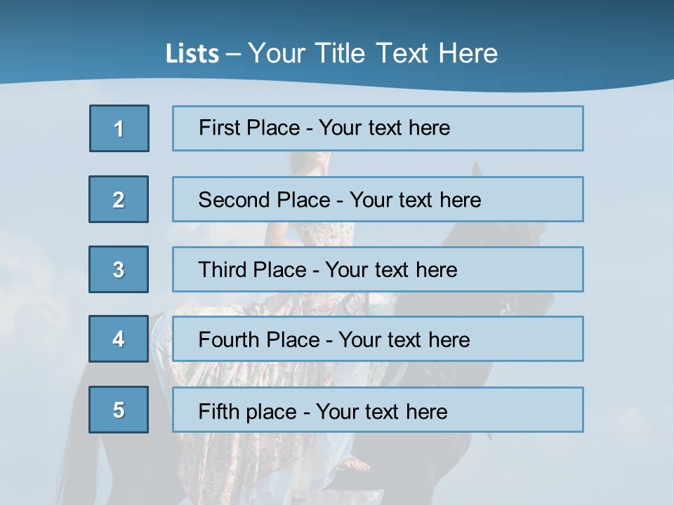 Outside Sea Dress PowerPoint Template