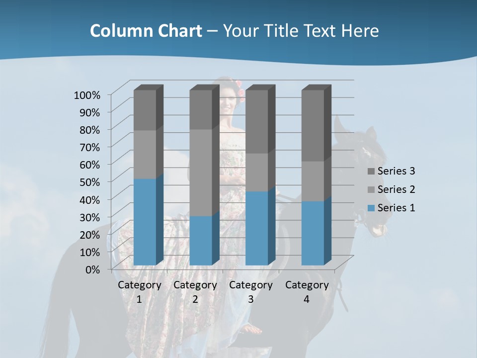 Outside Sea Dress PowerPoint Template