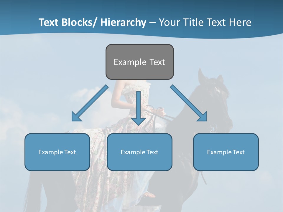 Outside Sea Dress PowerPoint Template