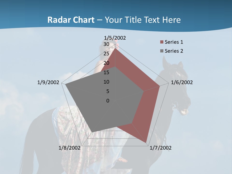 Outside Sea Dress PowerPoint Template