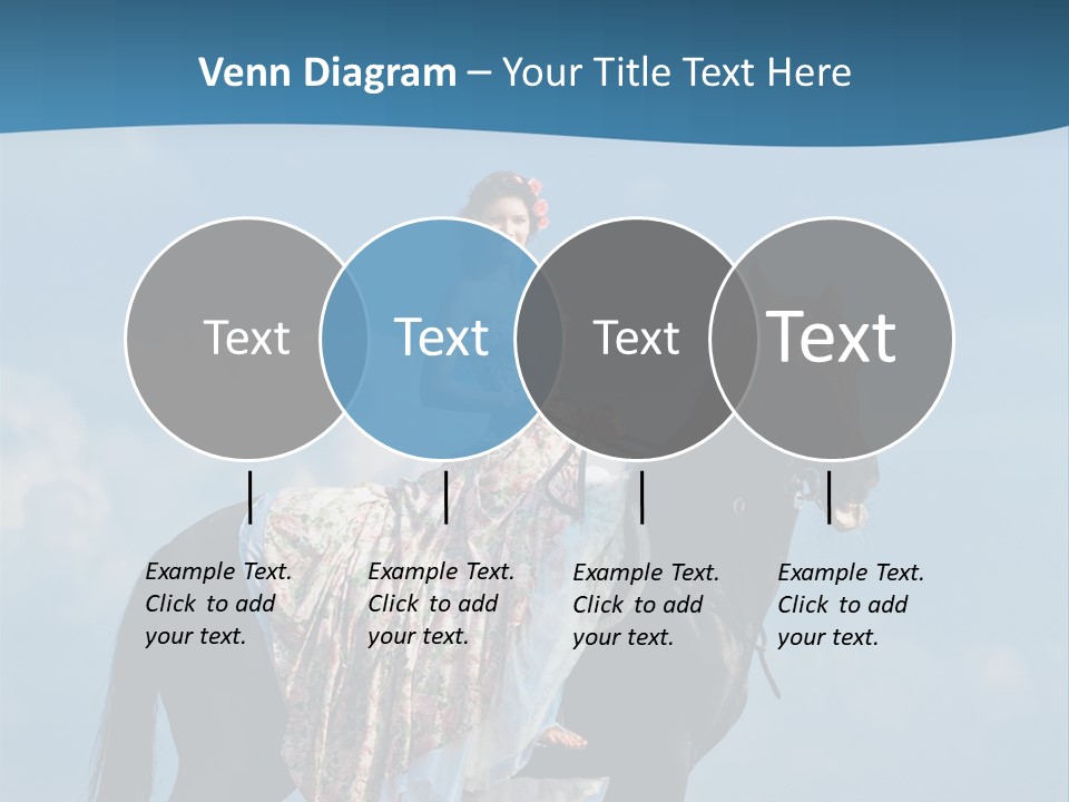 Outside Sea Dress PowerPoint Template