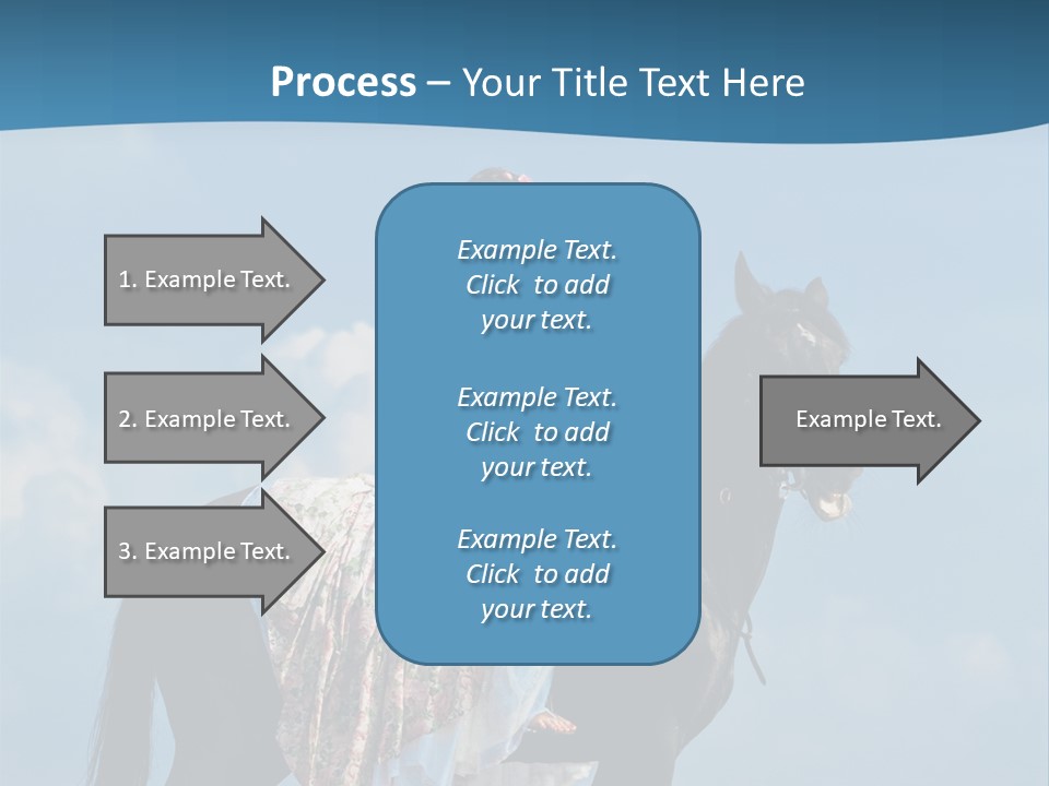 Outside Sea Dress PowerPoint Template