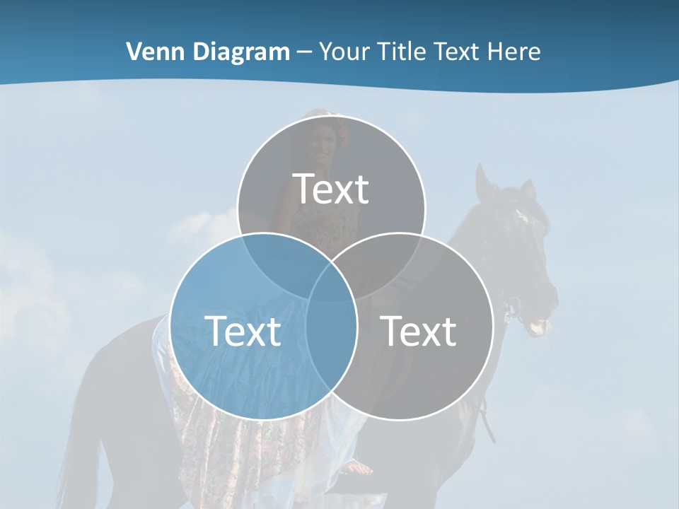 Outside Sea Dress PowerPoint Template