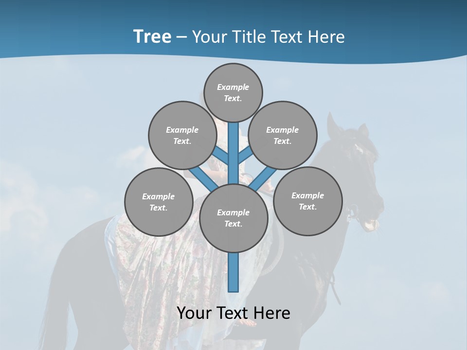 Outside Sea Dress PowerPoint Template