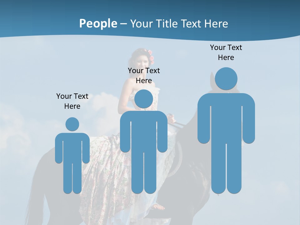 Outside Sea Dress PowerPoint Template