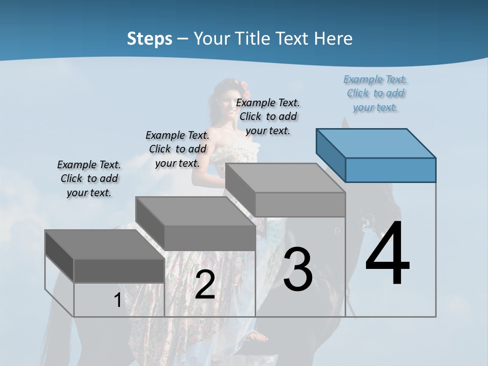 Outside Sea Dress PowerPoint Template