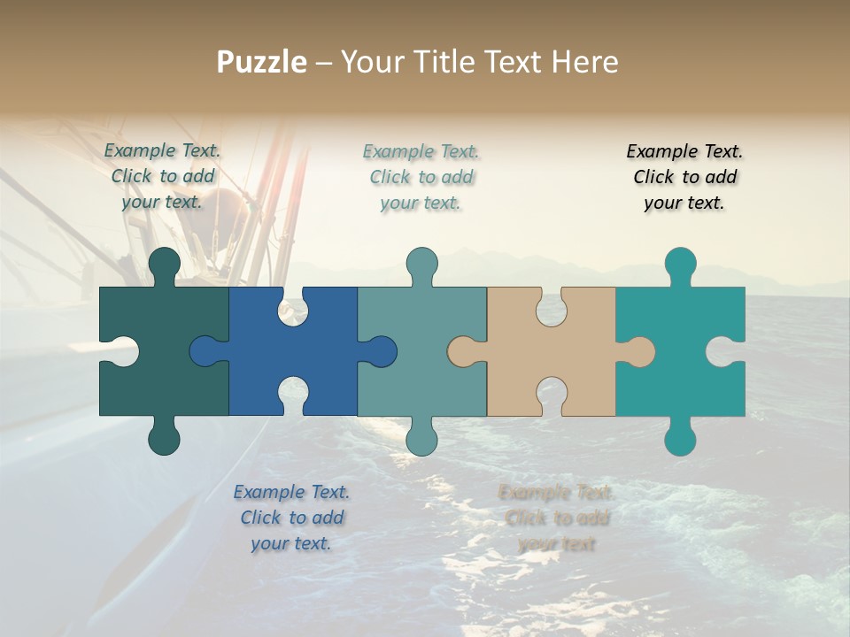 Power Seascape Shine PowerPoint Template