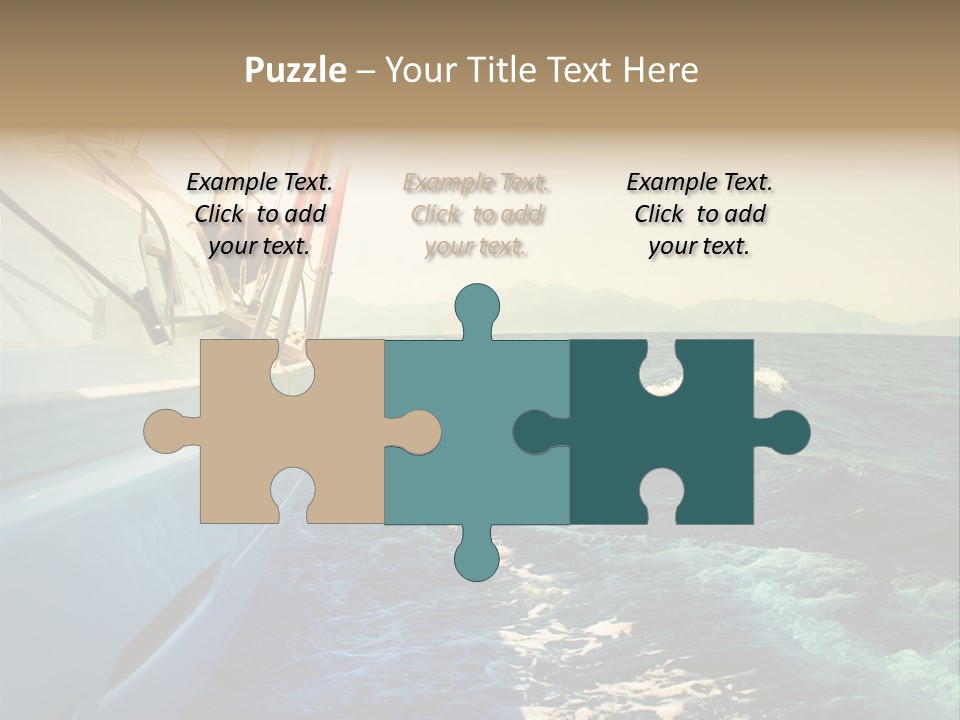 Power Seascape Shine PowerPoint Template