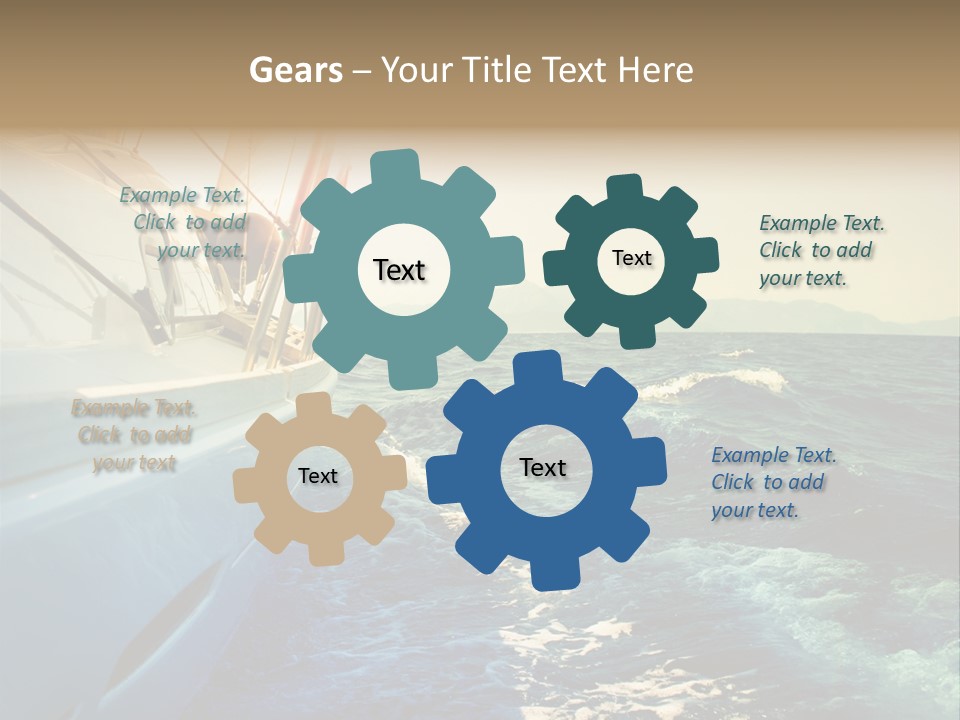 Power Seascape Shine PowerPoint Template