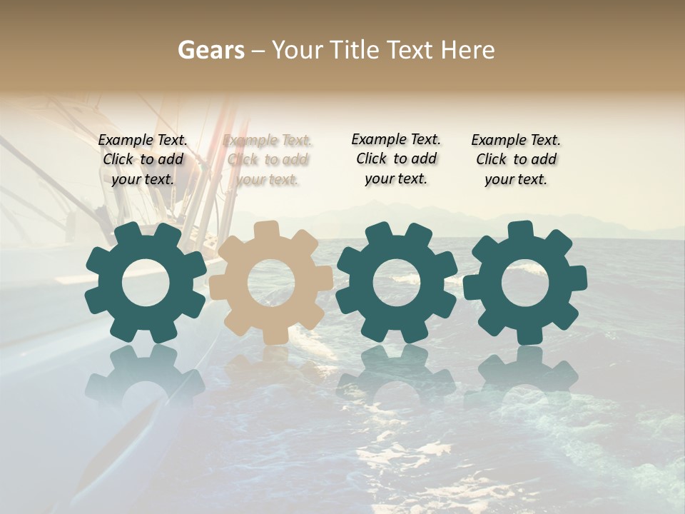 Power Seascape Shine PowerPoint Template
