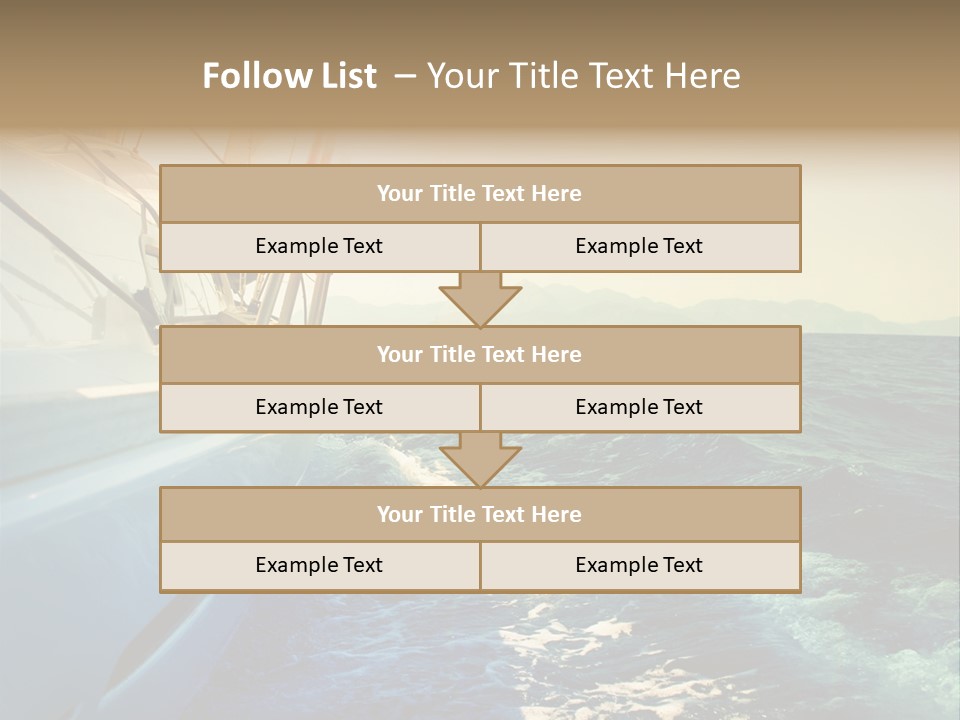Power Seascape Shine PowerPoint Template