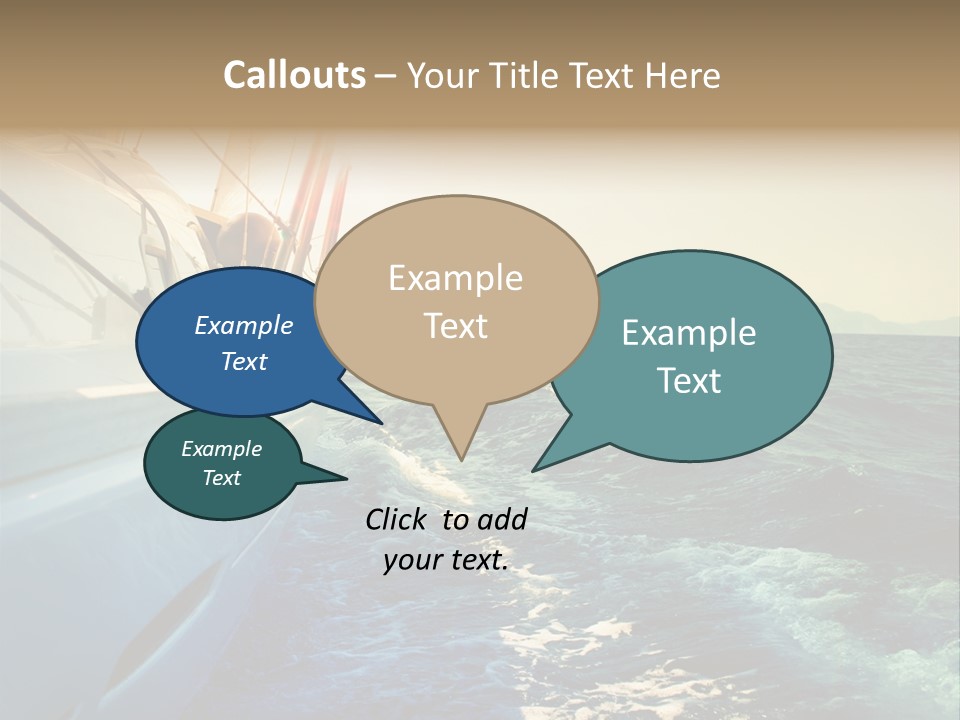 Power Seascape Shine PowerPoint Template