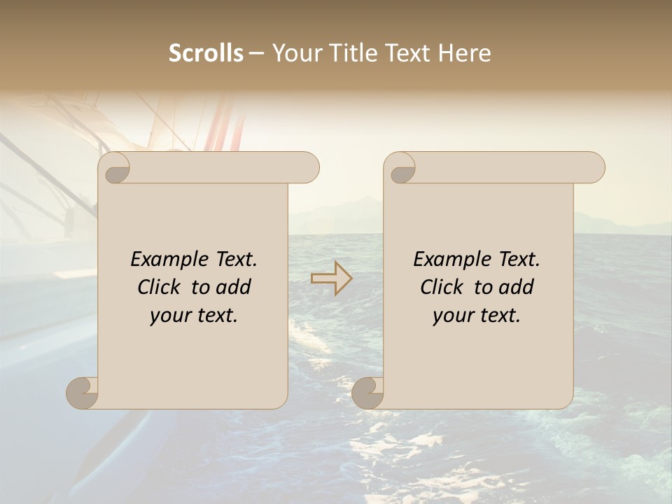 Power Seascape Shine PowerPoint Template