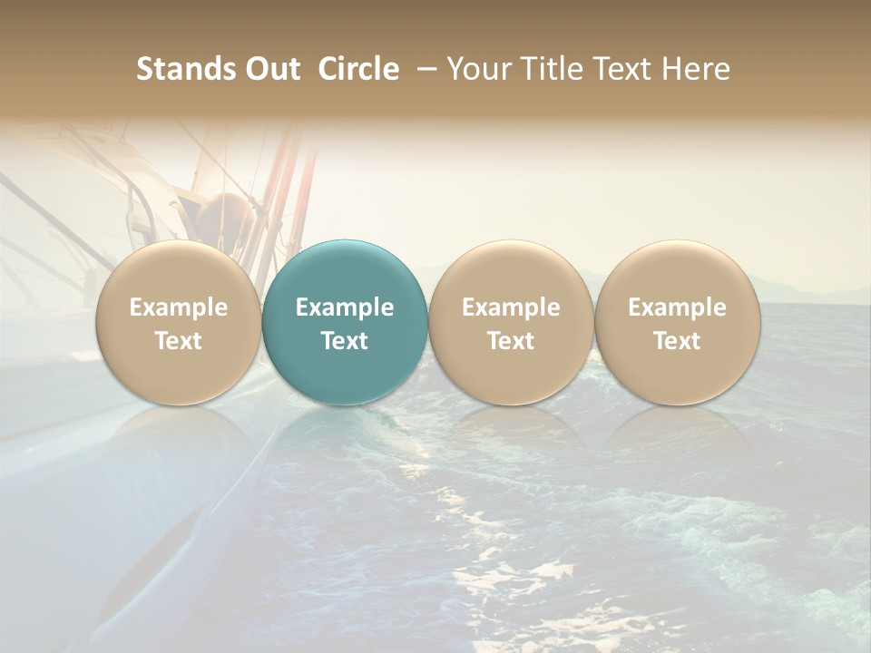 Power Seascape Shine PowerPoint Template