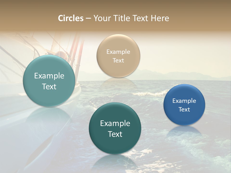 Power Seascape Shine PowerPoint Template