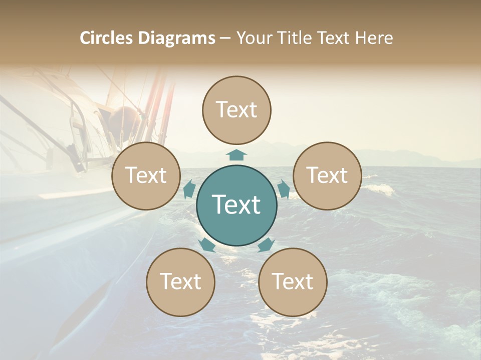 Power Seascape Shine PowerPoint Template