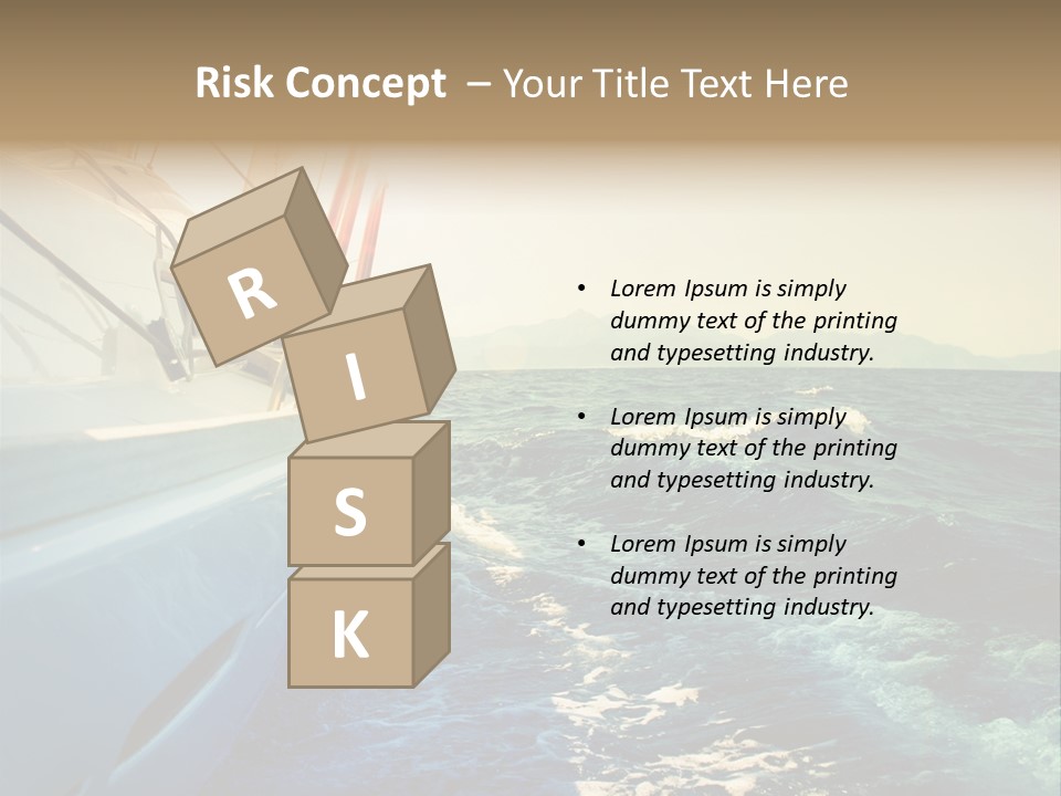 Power Seascape Shine PowerPoint Template