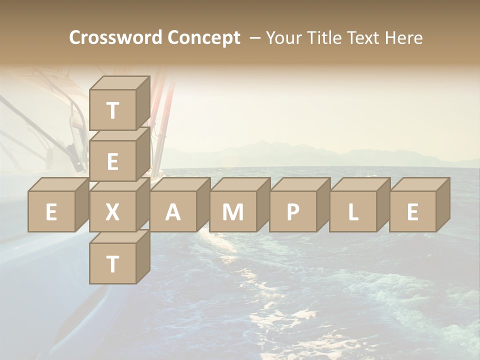 Power Seascape Shine PowerPoint Template