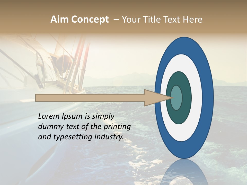 Power Seascape Shine PowerPoint Template