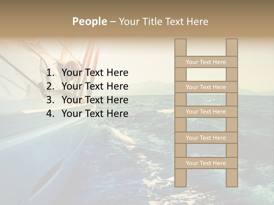 Power Seascape Shine PowerPoint Template