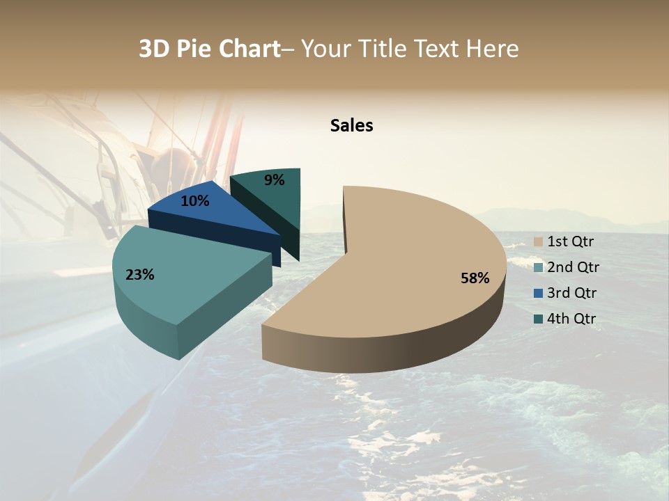 Power Seascape Shine PowerPoint Template