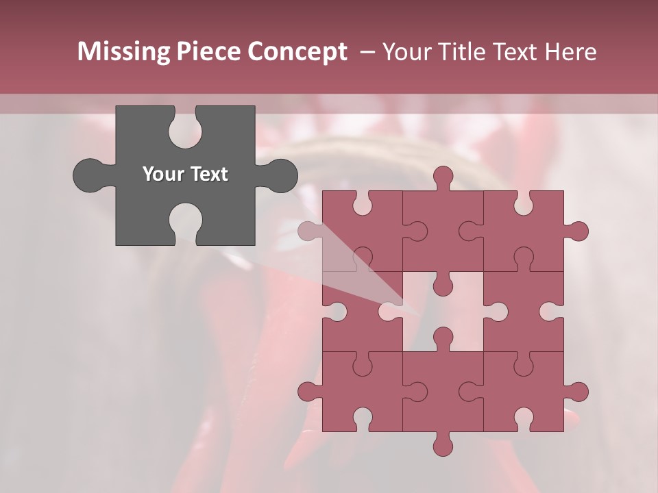 Tied Selective Focus Pepper PowerPoint Template