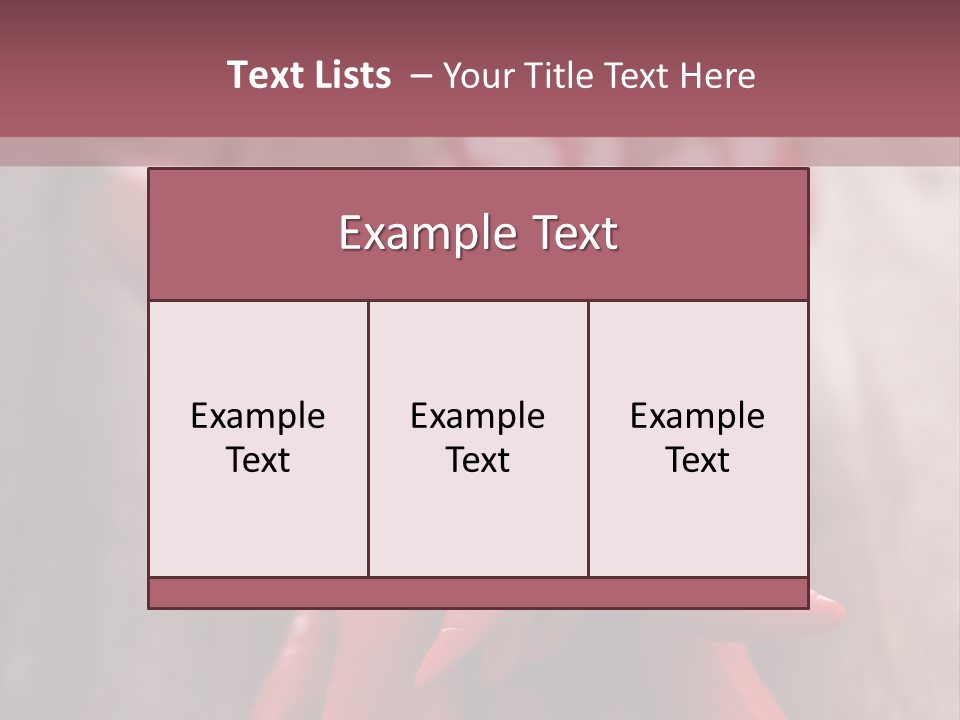 Tied Selective Focus Pepper PowerPoint Template