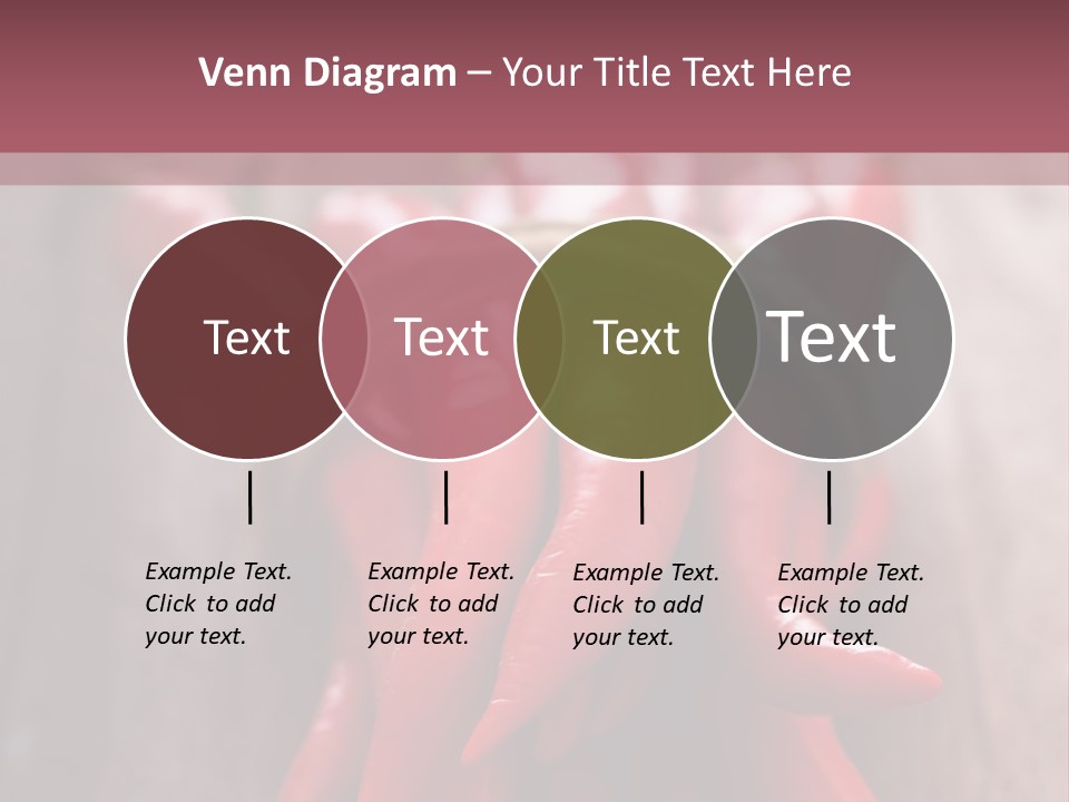 Tied Selective Focus Pepper PowerPoint Template