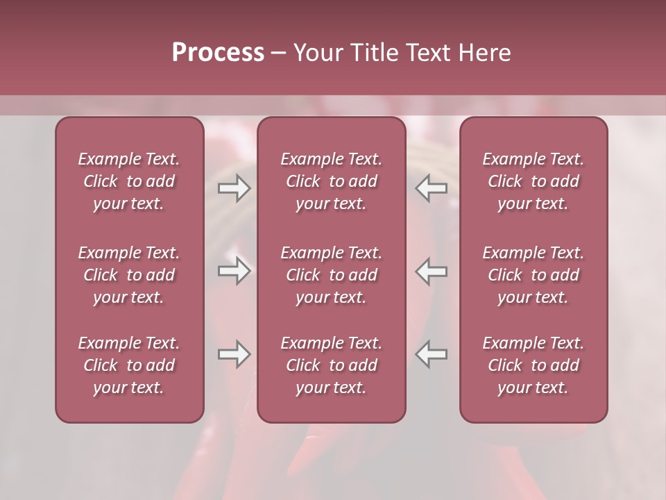 Tied Selective Focus Pepper PowerPoint Template