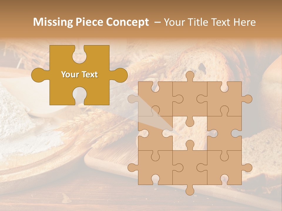Wheat Healthy Rye PowerPoint Template