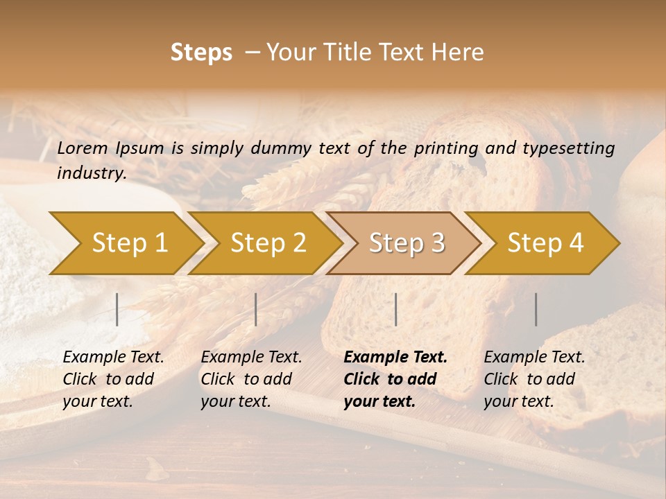 Wheat Healthy Rye PowerPoint Template
