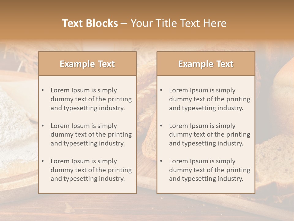 Wheat Healthy Rye PowerPoint Template
