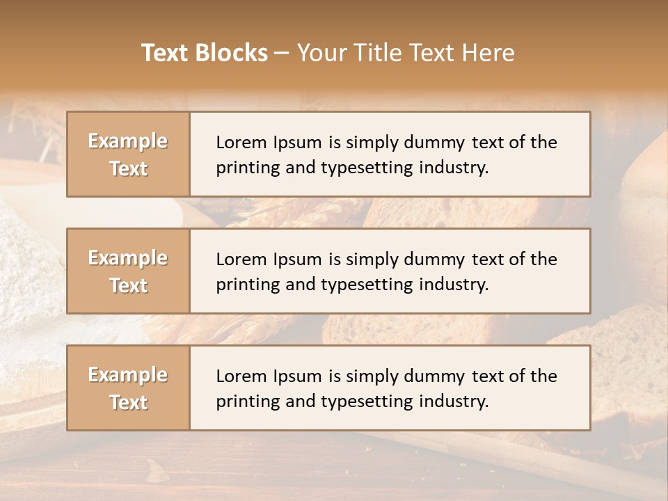Wheat Healthy Rye PowerPoint Template