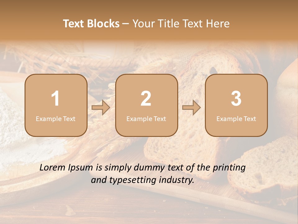 Wheat Healthy Rye PowerPoint Template