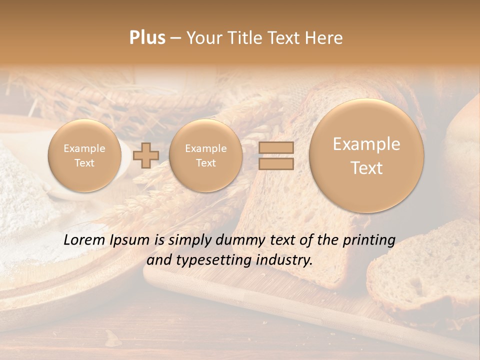 Wheat Healthy Rye PowerPoint Template